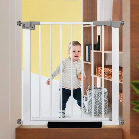 Giggli™ Ultimate Baby Safety Gate - Adjustable 76-83cm with 180° Wide Opening!