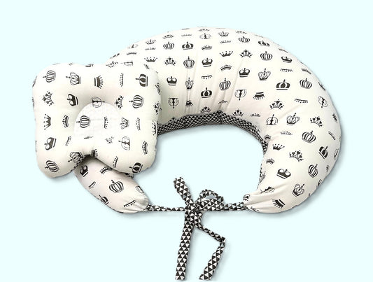 Giggli™ 5-in-1 Multifunctional Royal Comfort Baby Pillow | Feeding, Sleeping & Support System