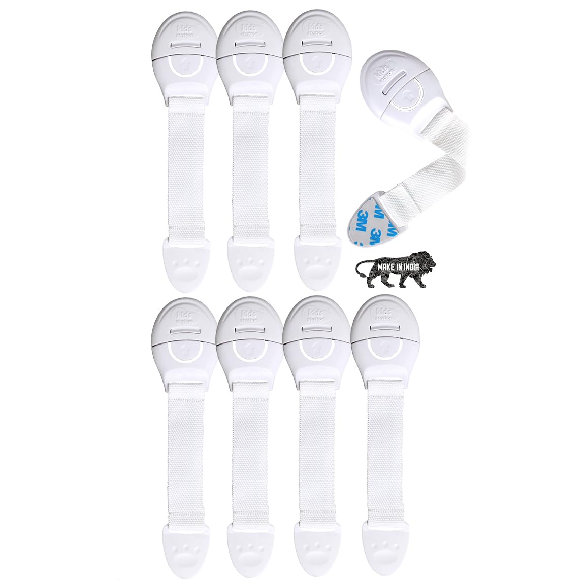 Giggli™ 3M Adhesive Baby Safety Lock – No Drill, No Mess, Just Total Protection