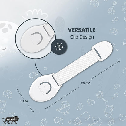 Giggli™ 3M Adhesive Baby Safety Lock – No Drill, No Mess, Just Total Protection