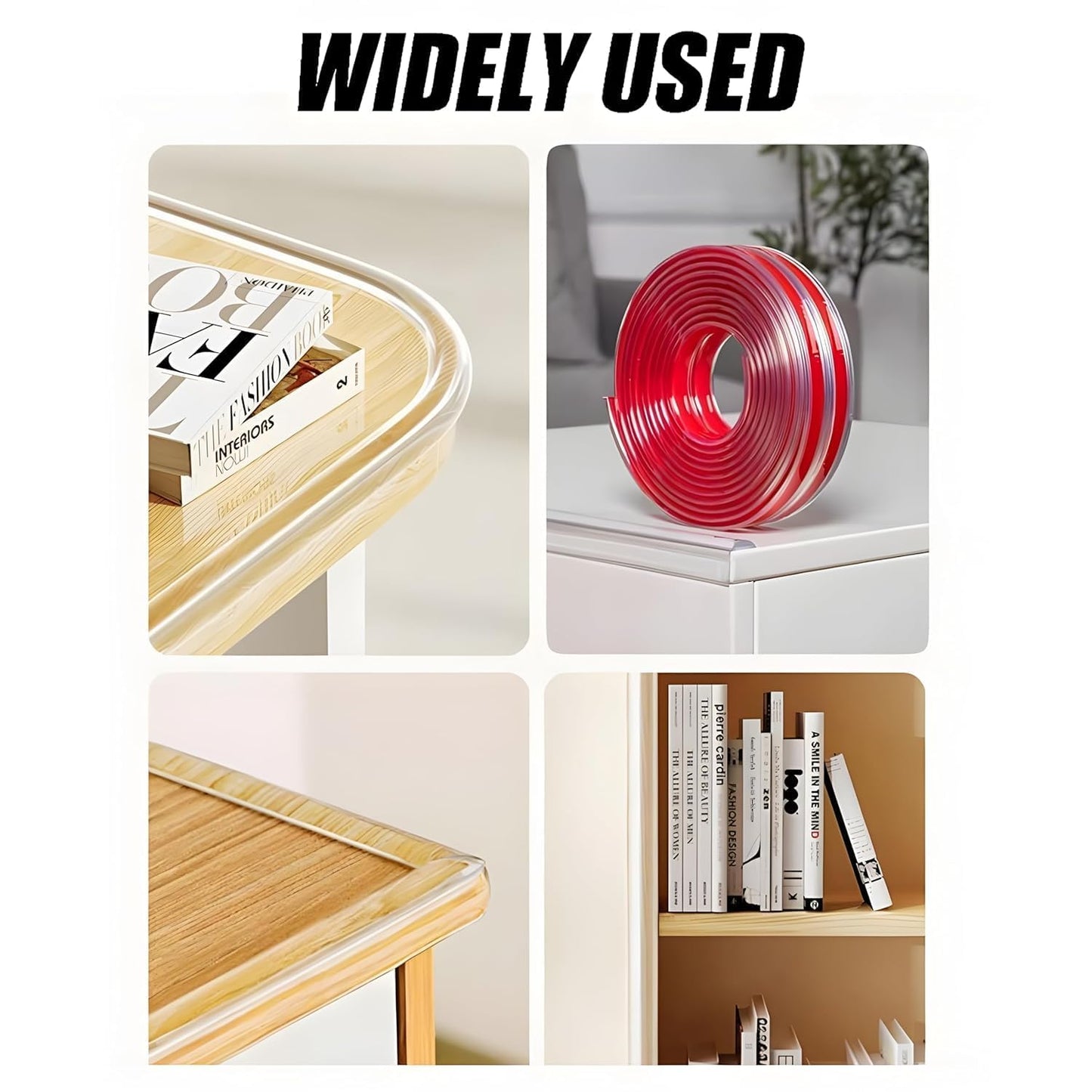 Giggli™ Transparent Corner Guard & Edge Protector – Ultra-Safe Baby Proofing Strip