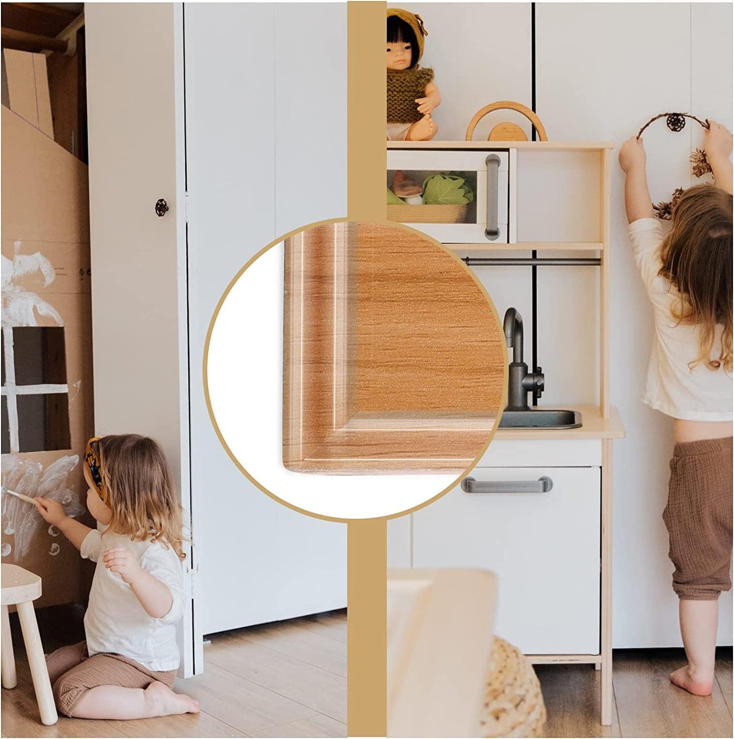 Giggli™ Transparent Corner Guard & Edge Protector – Ultra-Safe Baby Proofing Strip