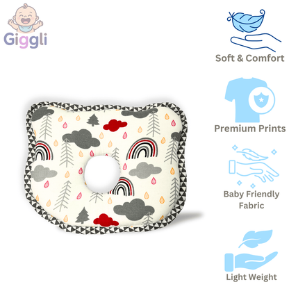 Giggli™ Baby Sleep Pillow - Ultra-Soft, Supportive & Adorably Designed for Peaceful Sleep